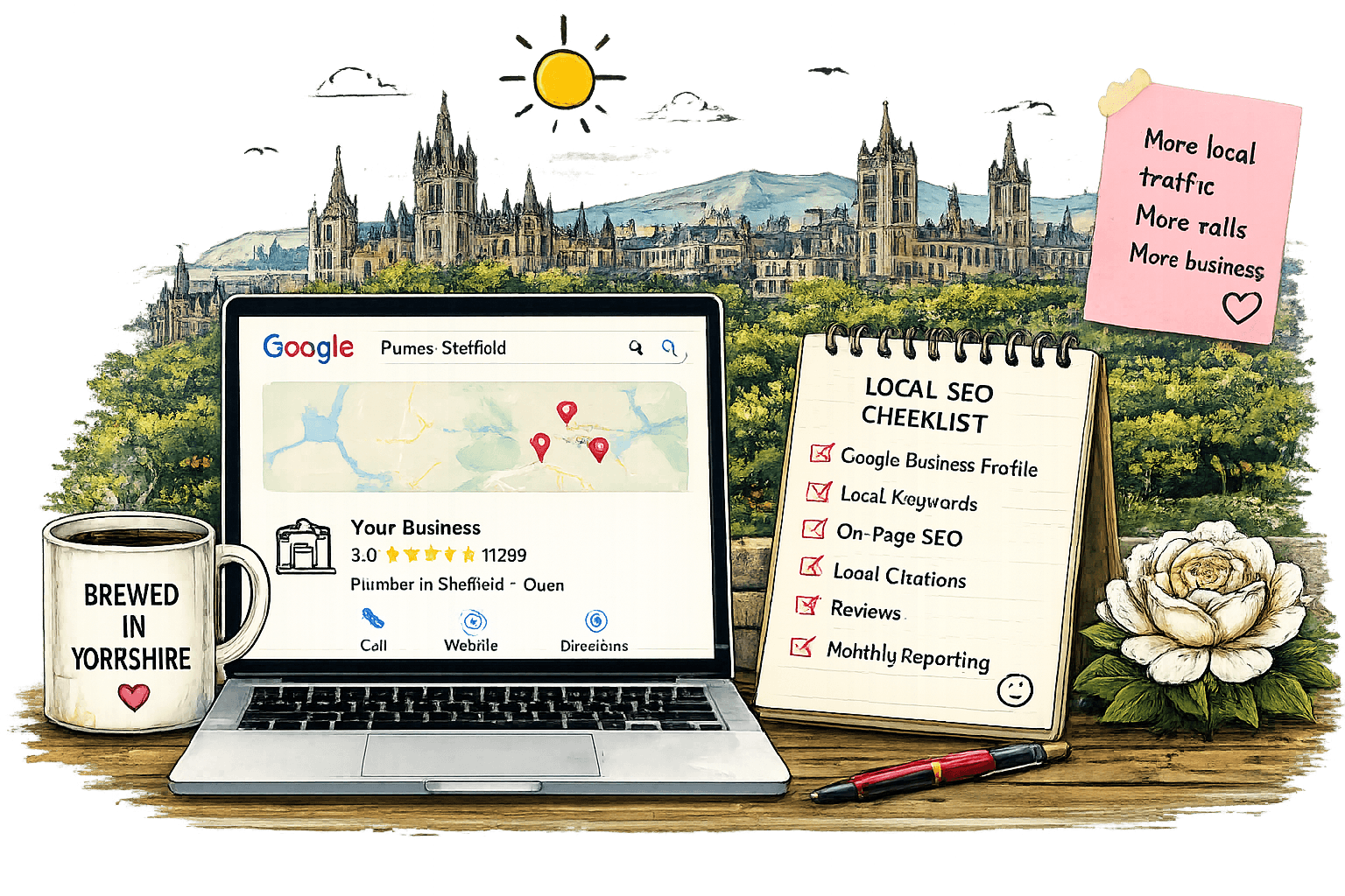 Local SEO illustration